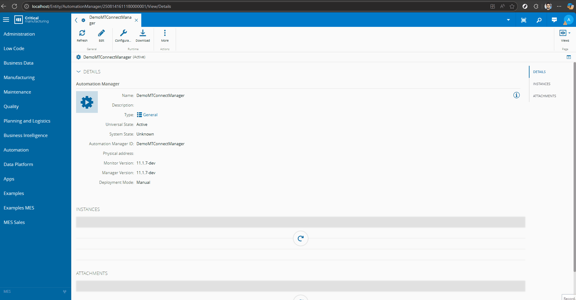 Download and Start Manager