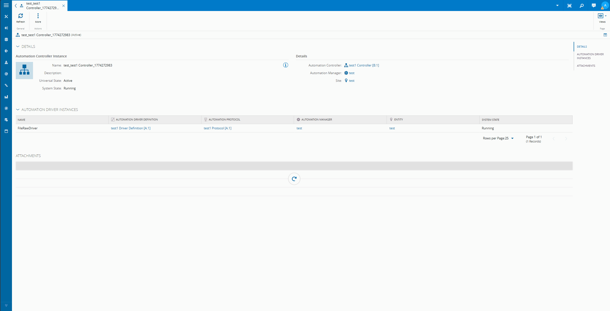 Injecting an Entity View Button