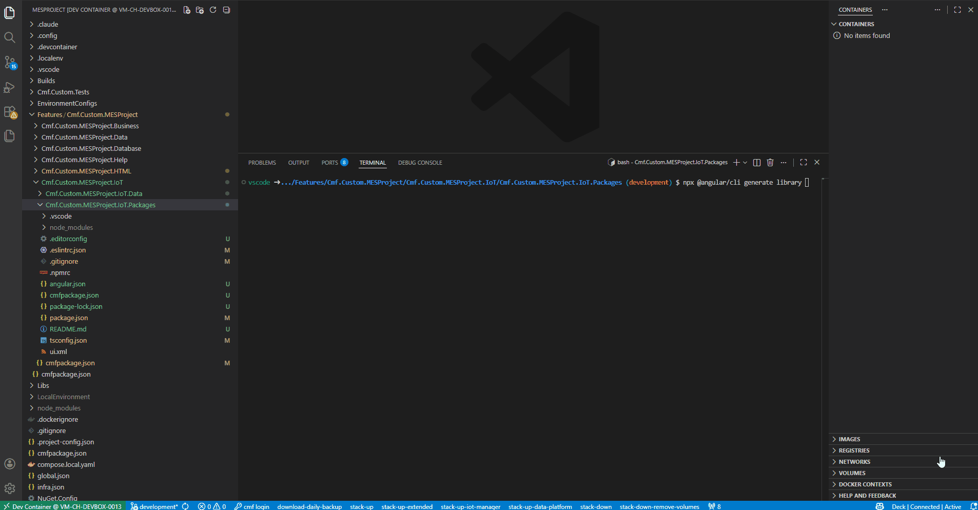 Scaffolding IoT Library