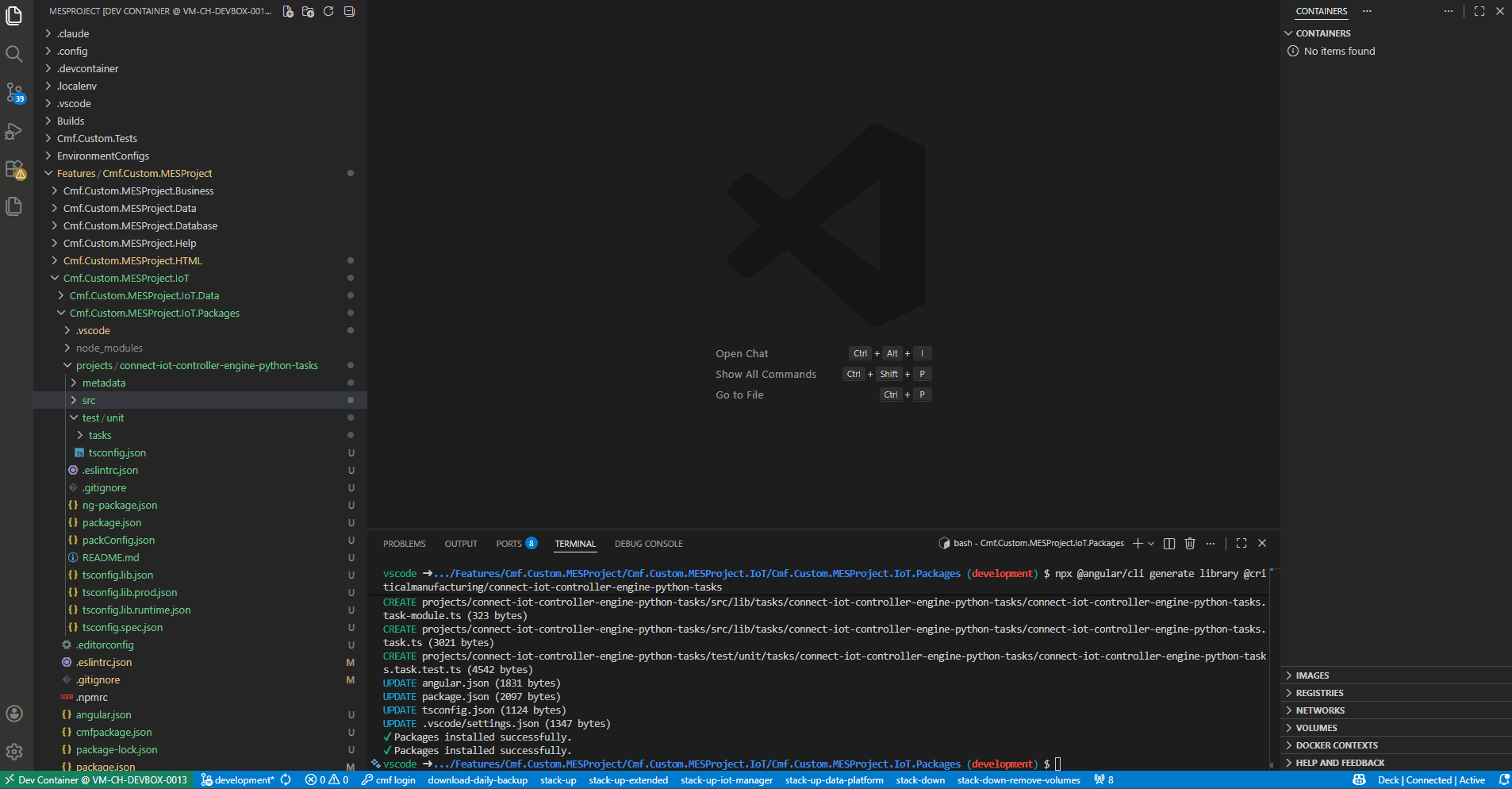 Scaffolding IoT Tasks