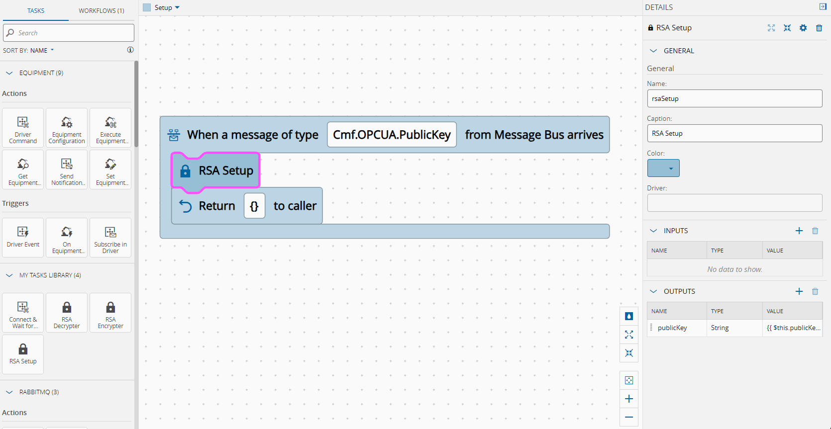 RSA Setup