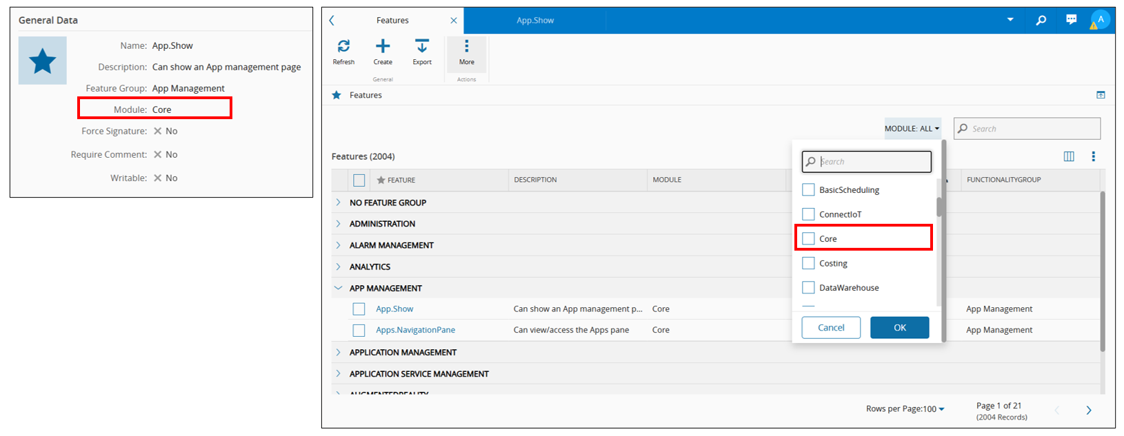 Feature Module