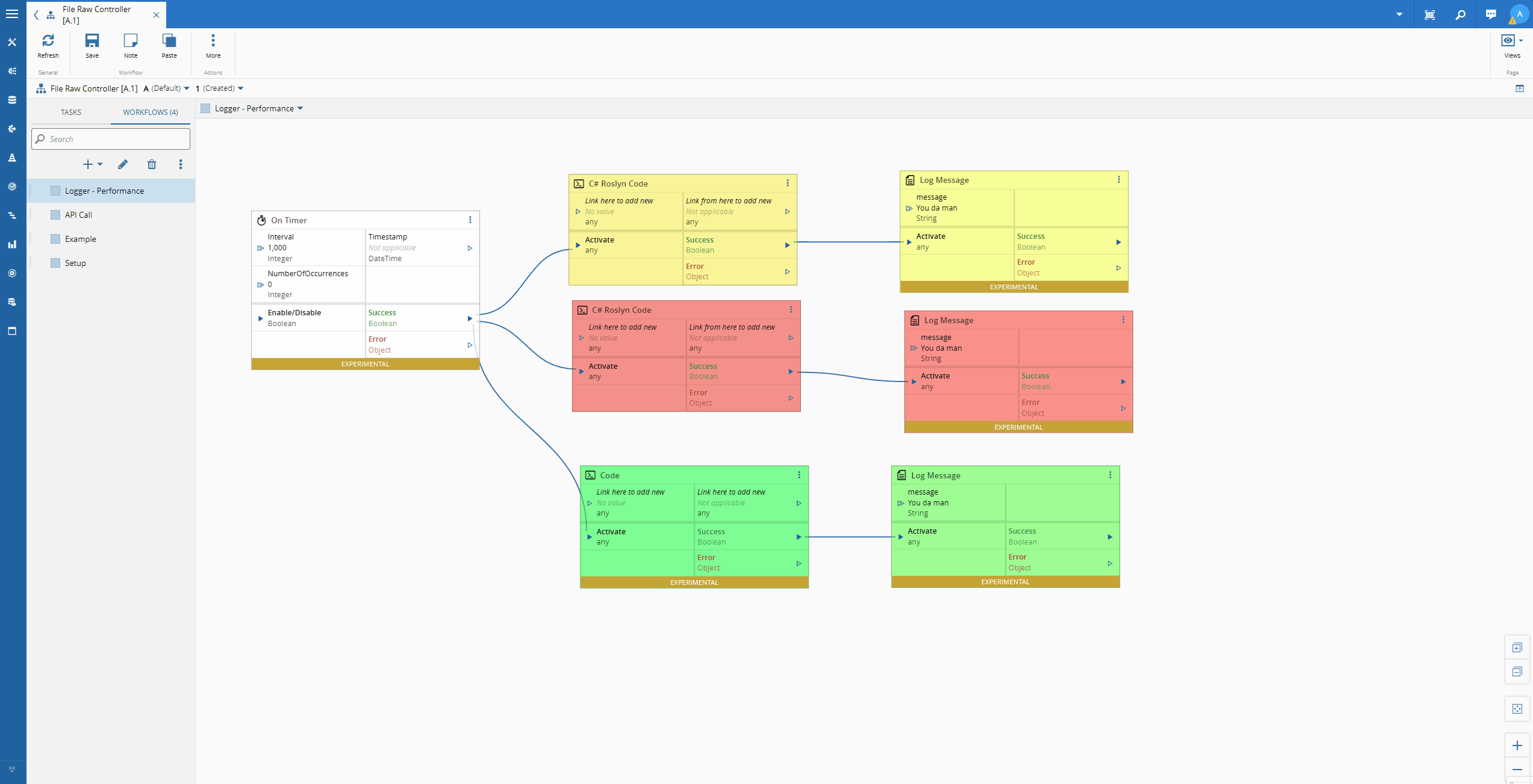 Pool of warm RoslynCode.Host processes handling concurrent task activations